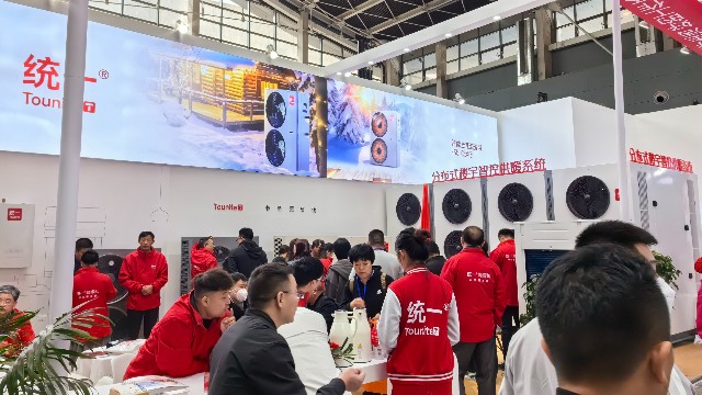 热泵行业再掀风潮！统一热泵闪耀中国热泵展